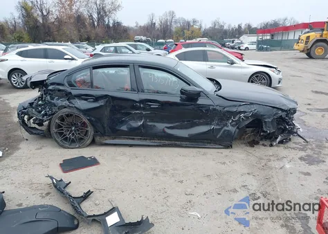 2021 BMW M3 Competition z USA, uszkodzony, nr VIN WBS33AY06MFL36424